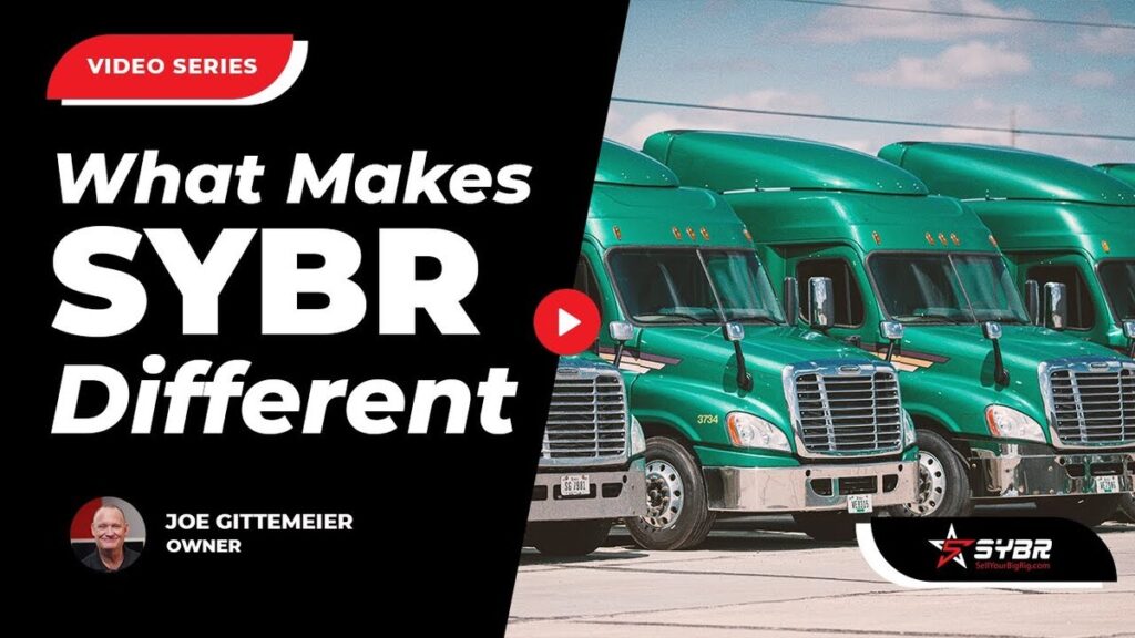 sell your big rig different